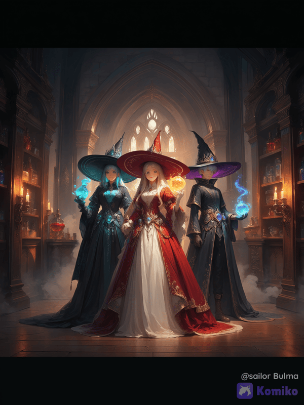 La Princesse Gourmande et ses amies à l 'école des sorciers