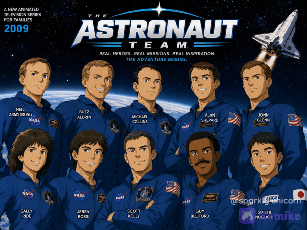 the astronaut team
