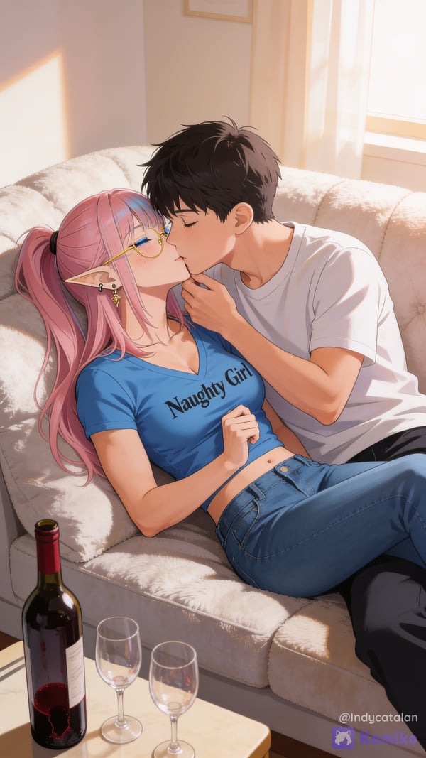 Mako and her boyfriend