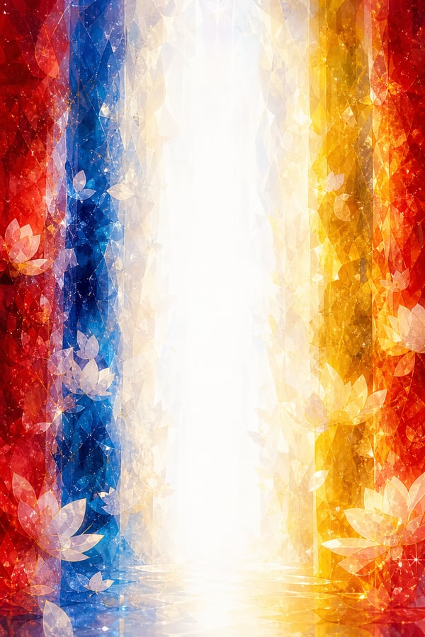Many Colored Goddess Background