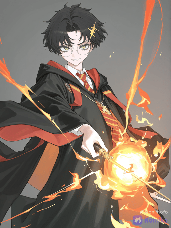 Harry fire-ball Potter