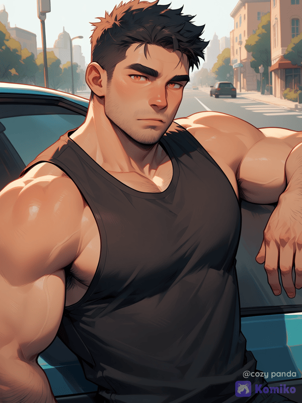 Muscular guy