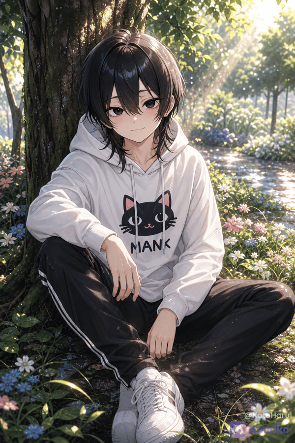 A moment of serenity.