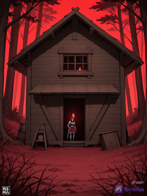 Wooden house