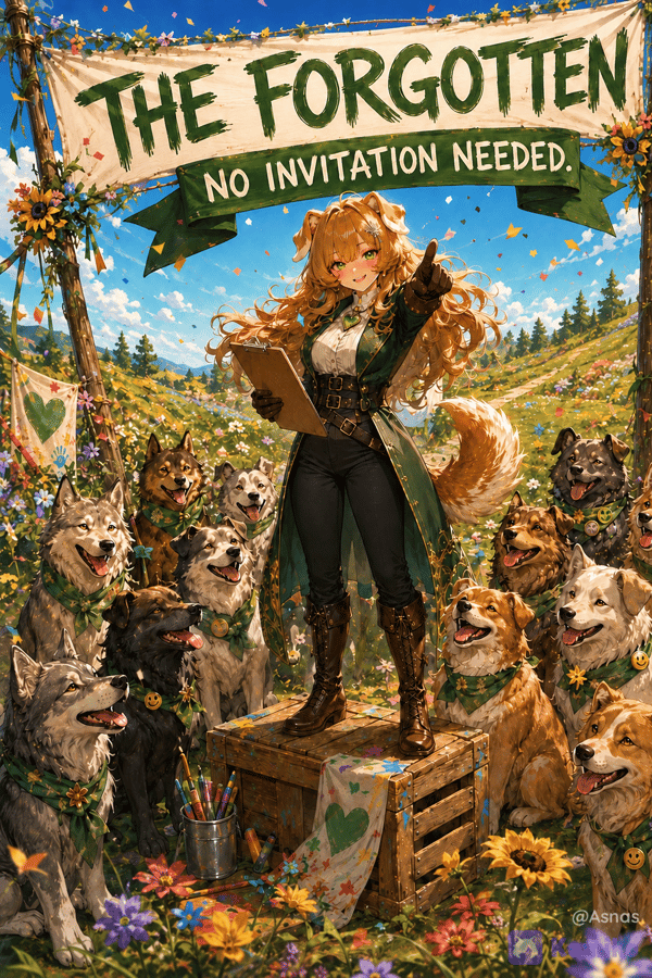 No Invitation? I Brought My Own Pack. 🐶💚