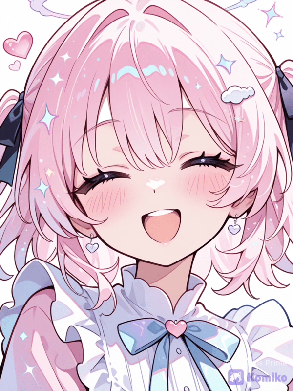 She is head over heels for you