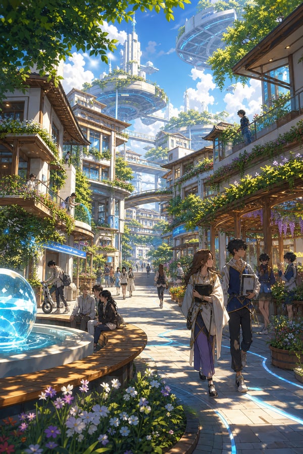 A walk in the city🌿