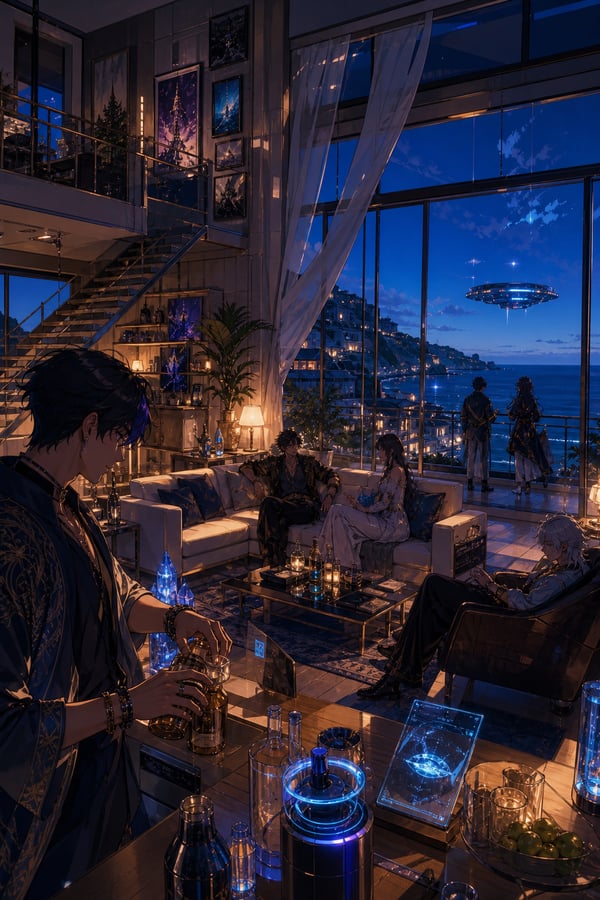 An evening with friends ✨