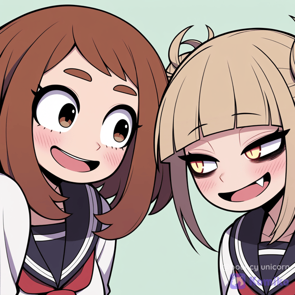 Uraraka san & Himiko san