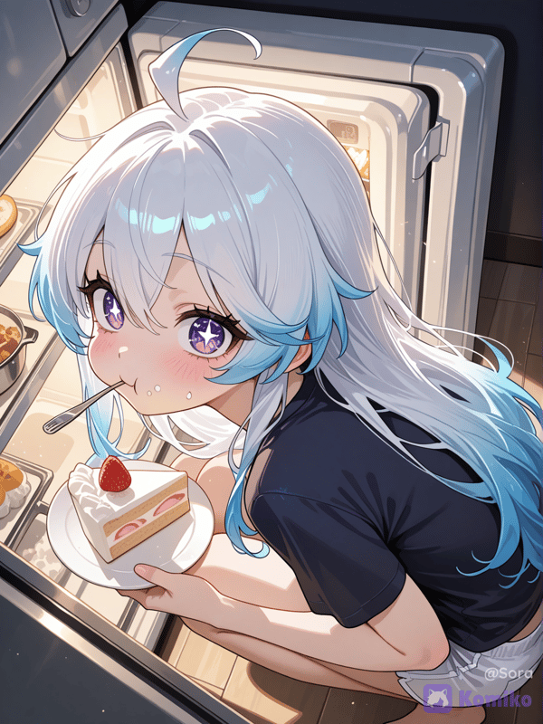 It's okay to have a little dessert late at night