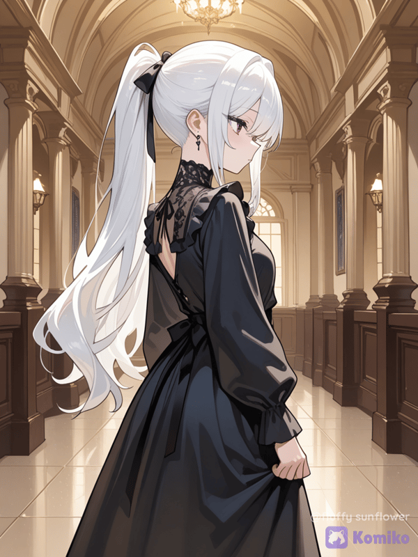 白い髪のご令嬢
