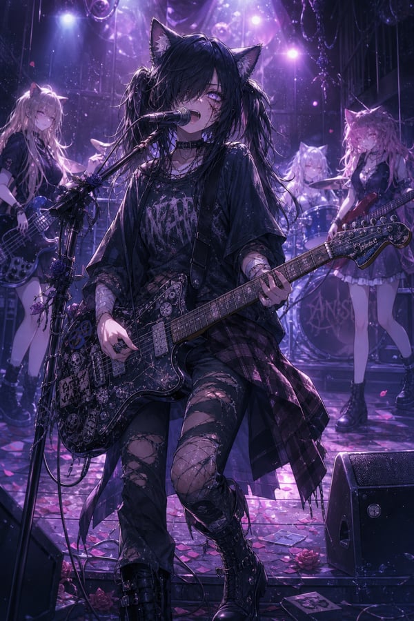 Fallen Idol Cat Girl