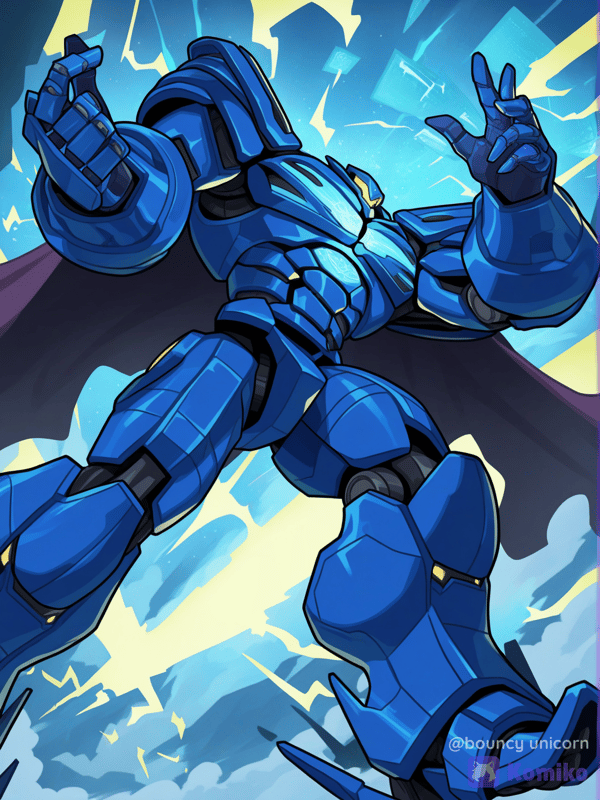 Blue Mecha