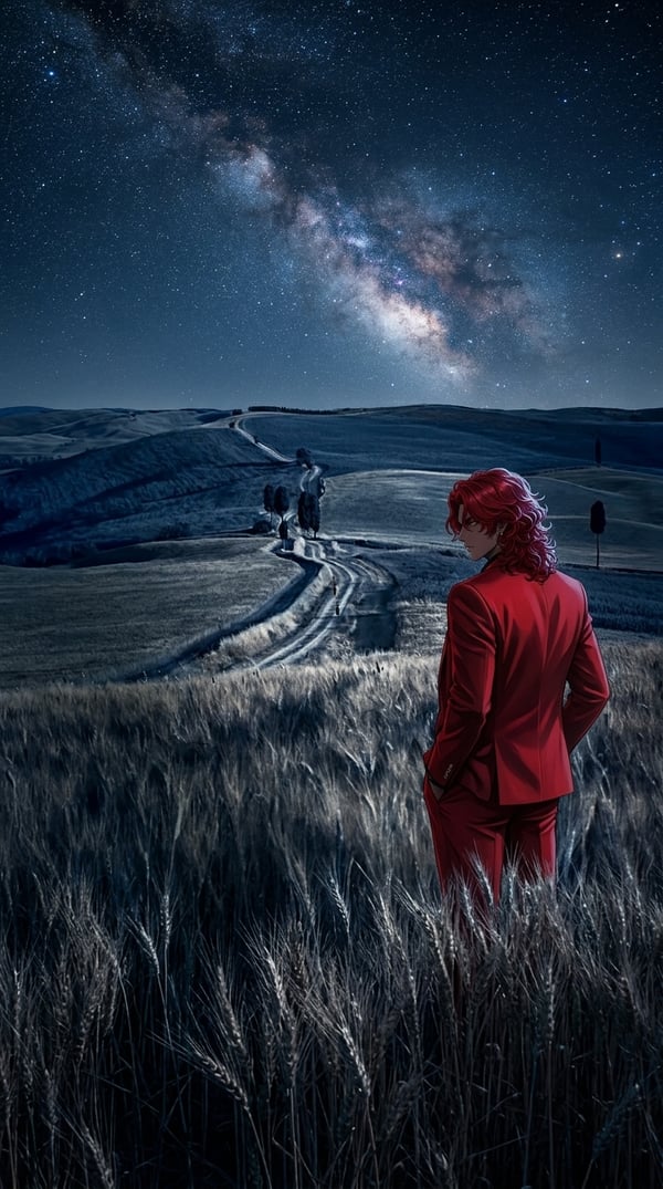 A figure, a path, no name 🌌