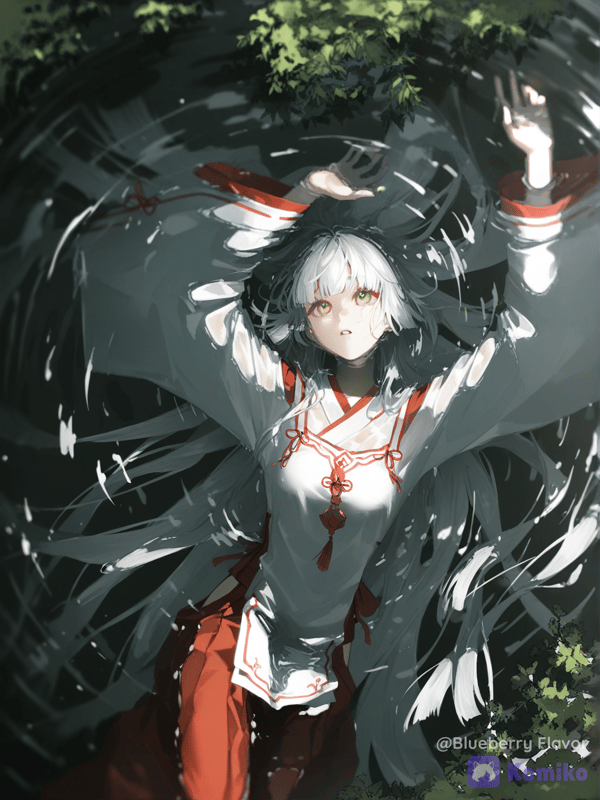 in water