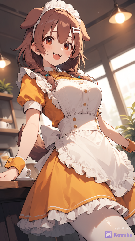 「おかえりなさい、ご主人様!」 🦴