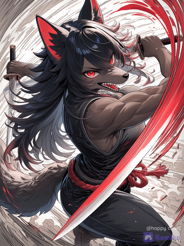 wolf tribe head