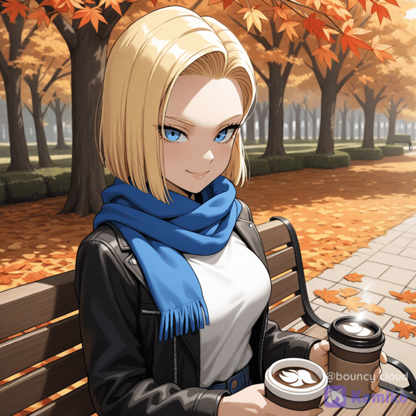 18 enjoying autumn & coffee