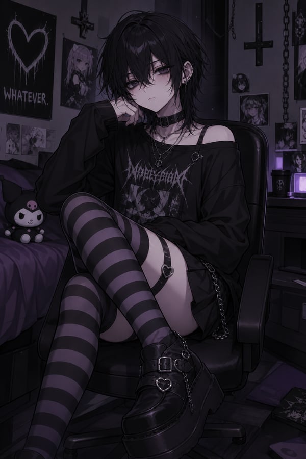 Goth Femboy 🖤