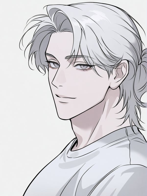 Silver Ponytail Dreamer ✨