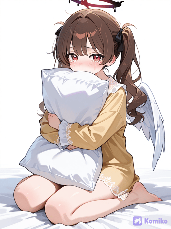 Ангелочек и слёзы 😢💕