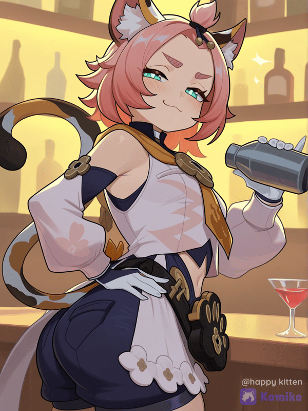the greatest Teyvat bartender