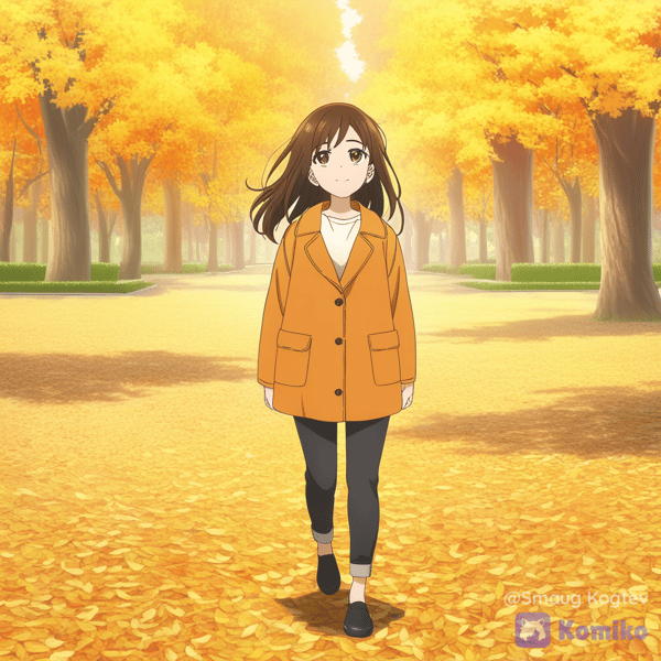 Падающие листья 🍂✨