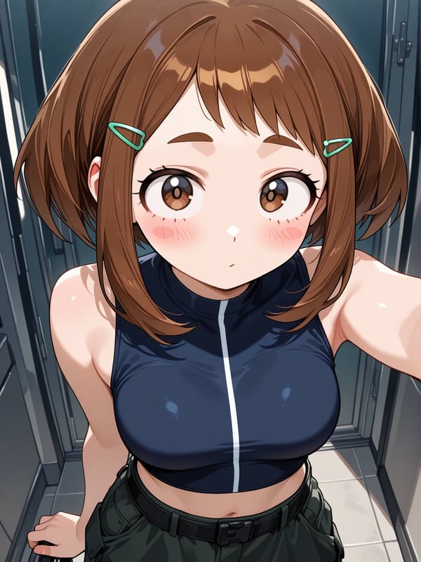 Uraraka selfie