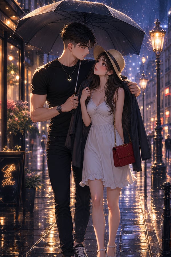 I love rain and your company