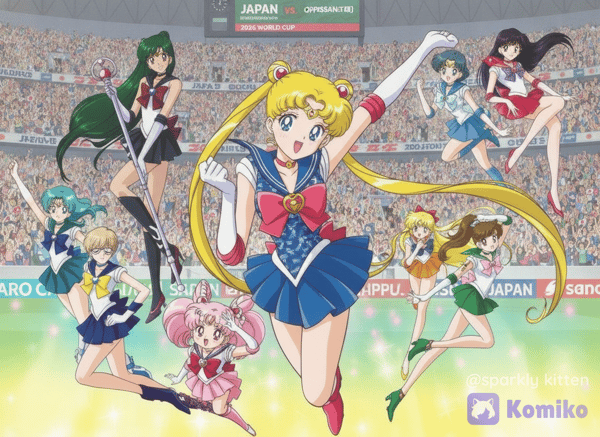 sailor moon en la seleccion mundial