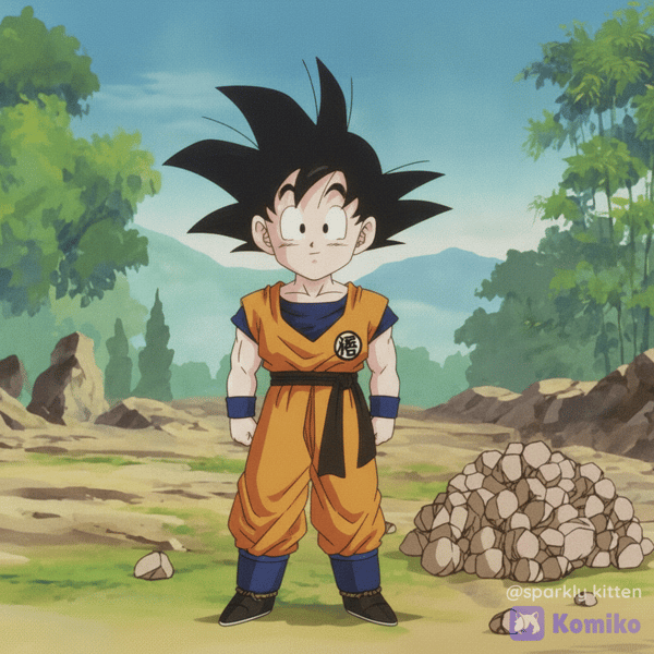 goten traje de goku