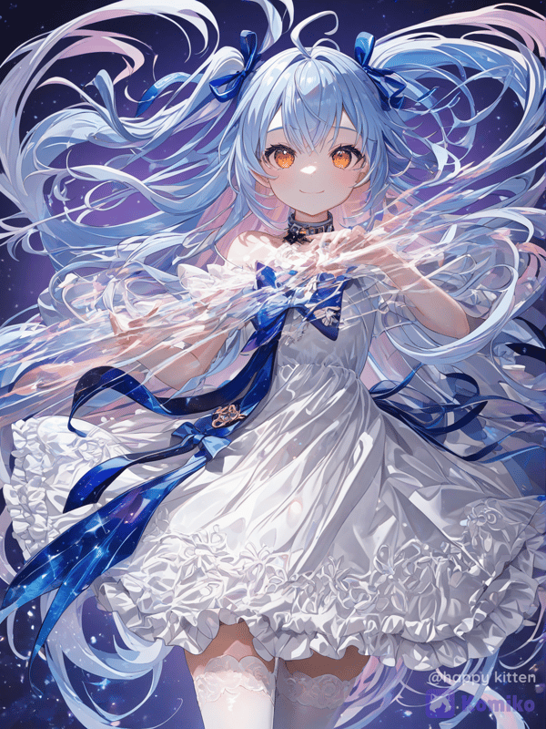 星空藍髮少女來啦✨