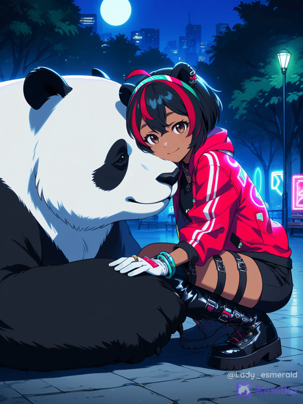 My beast bond is a giant panda