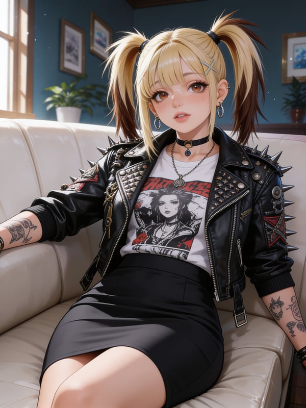 Punk girl com twintails! ✨