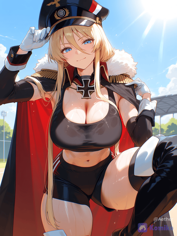 Training day with Bismarck