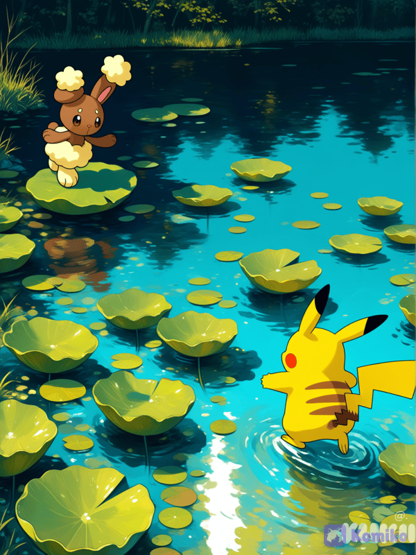 Boneary & Pikachu 🌱