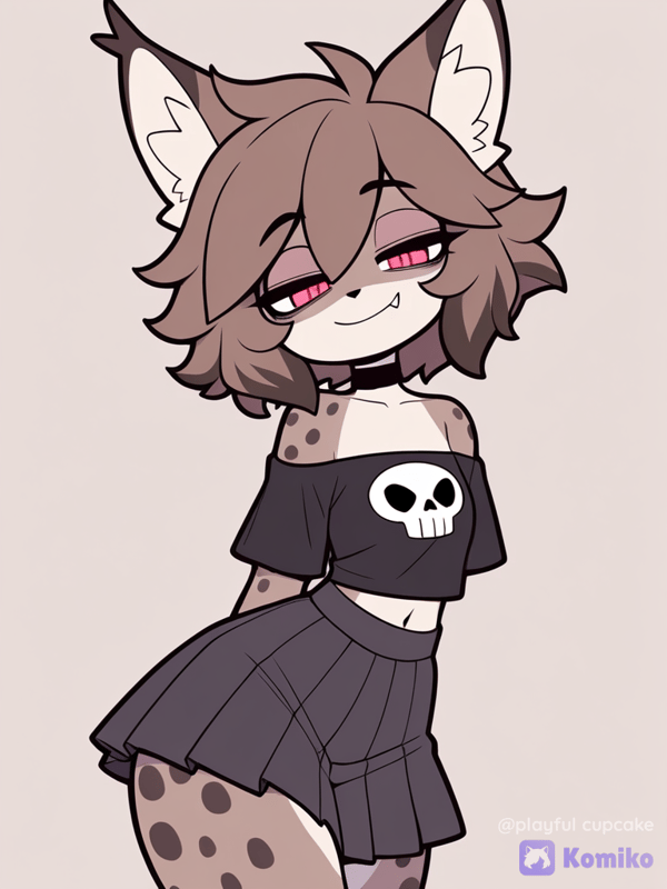 Random AI generated furry. (Cute tho)