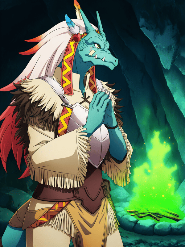 Goblin Slayer – The Lizardman Priest in the Dungeon