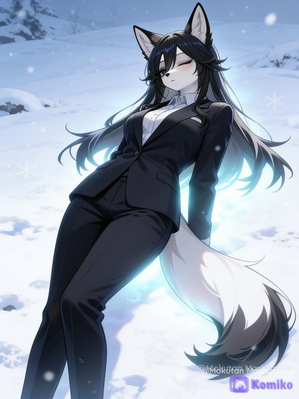 "Oh...hello."
