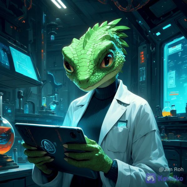 Lizard Scientist (Ringo Wingo) 01