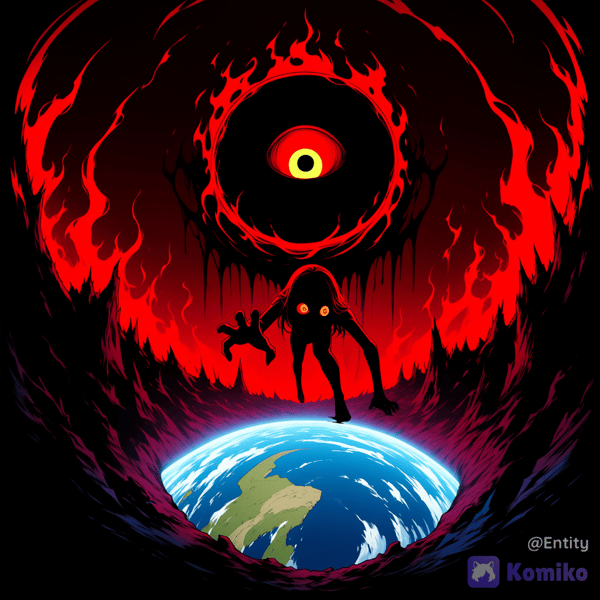 When the simulator starts burning the world