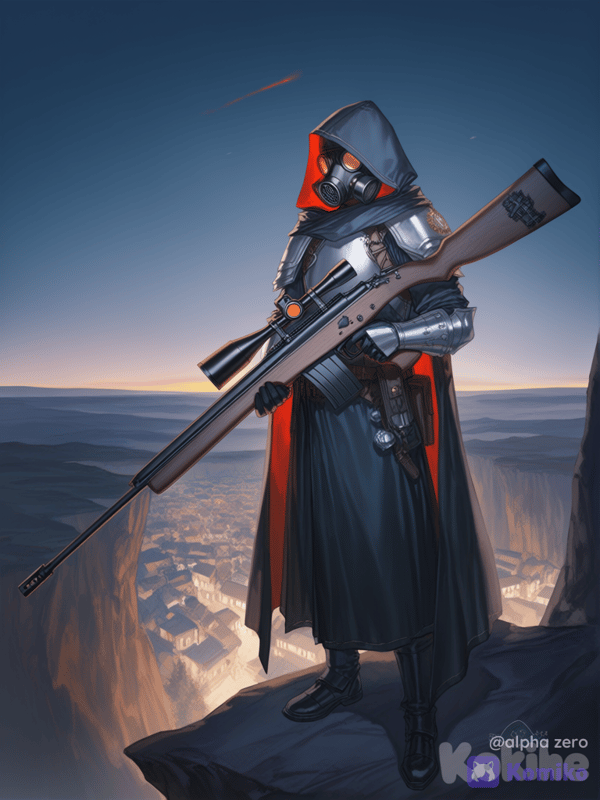 why the sniper rifle so big