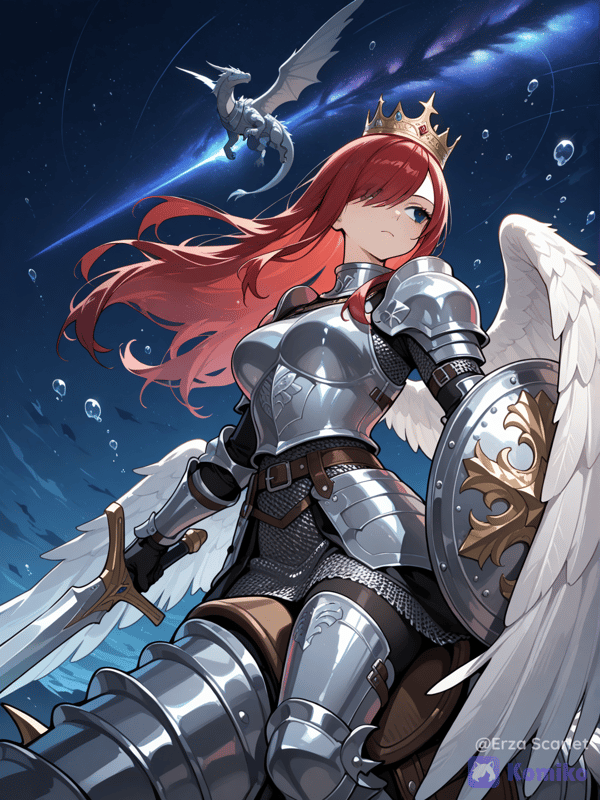 Erza Scarlet Knight Dragon