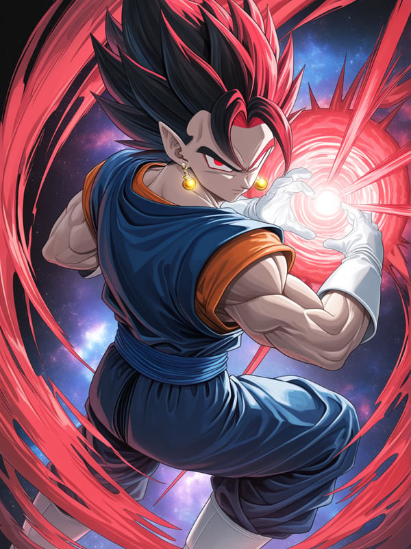 スーパーサイヤ人ゴッドベジット(God Vegeta of Super Saiya)