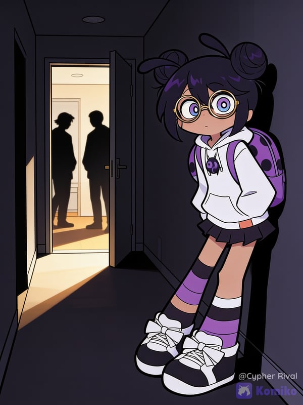 Viola's Shadowy Secret 👀💜