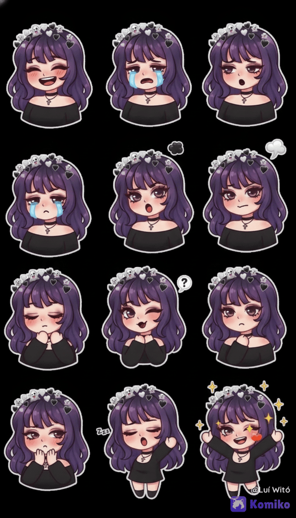 Bia's Stickers (OC).