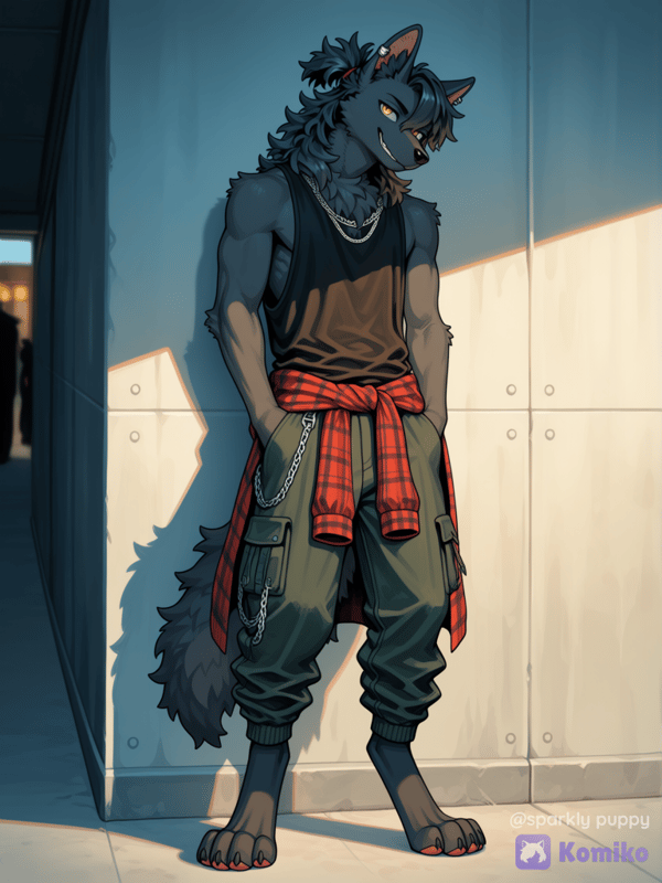 Wolf furry