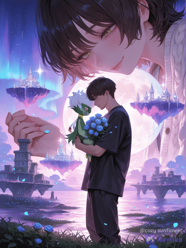 Where the Sky Chose Us 🌙🌹✨