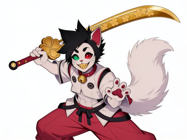 White_neko e sua adaptação da sorte🐾⚔️