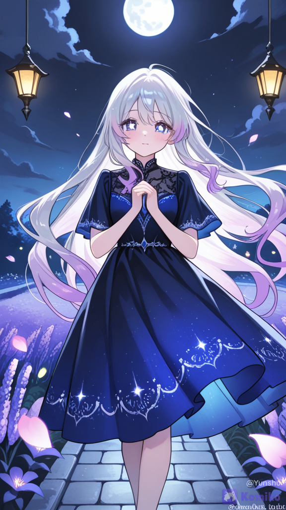 ❄️ Aelira moonlight vibes..